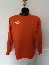 GEMS Vintage Retro Goalkeeper Shirt Large L Orange 