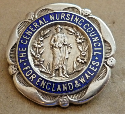Vintage 1927 silver enamel - vintage,