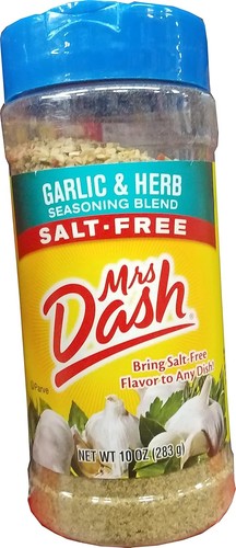 Mrs dash garlic herb salt - herb,