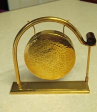  Small Brass Dinner Gong  with