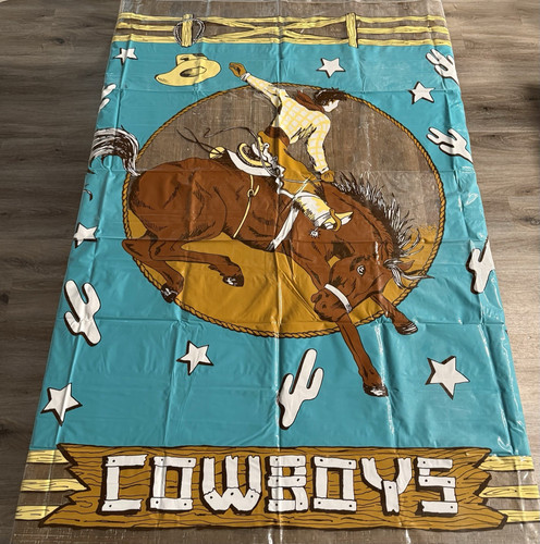 Vtg cowboy horse shower - horse,