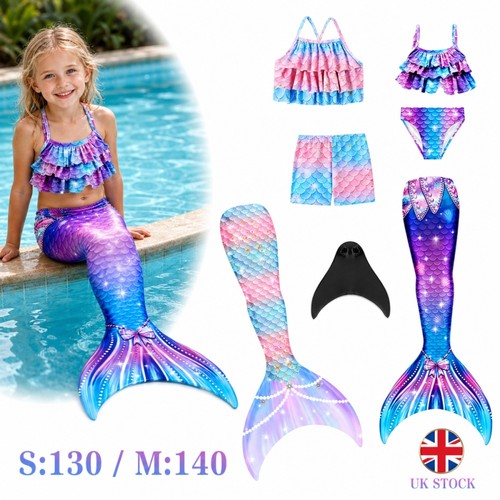 Kids mermaid tail with - mermaid, monofin
