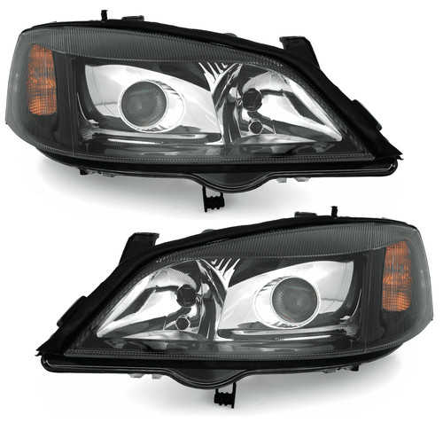Xenon headlights black left - black,