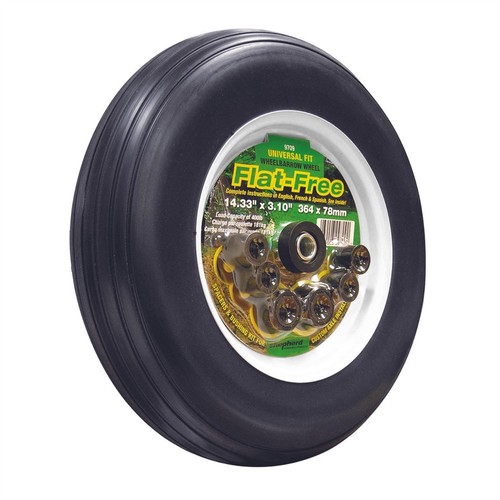 Wheelbarrow wheel 36cm - wheel, 14"