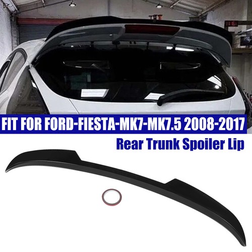 Gloss black rear - rear, lip