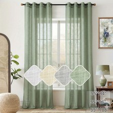 Pair Line Look Curtains Semi