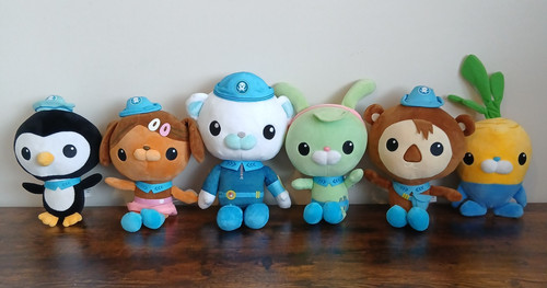 Octonauts soft toy plush - soft,
