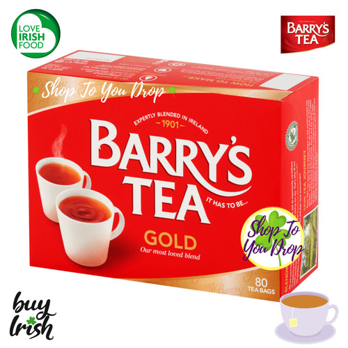 Barrys tea gold teabags - gold,