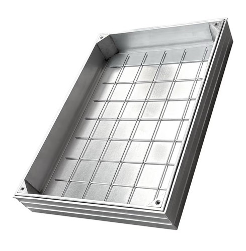 Recessed manhole cover and - cover,