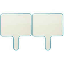 2pcs Interactive Answer Board Quick Response Board Handheld Double-sided