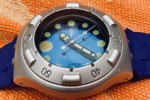 1998 swatch irony scuba - 1998,