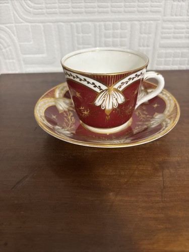 Lovely antique cup saucer - cup,