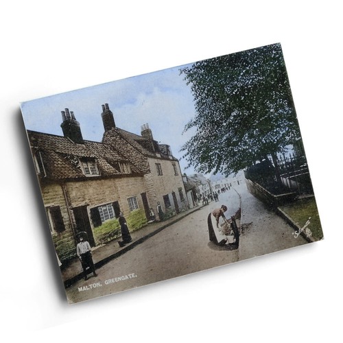 Print vintage yorkshire - a6,