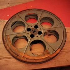 Empty 35mm Metal Cinema Film