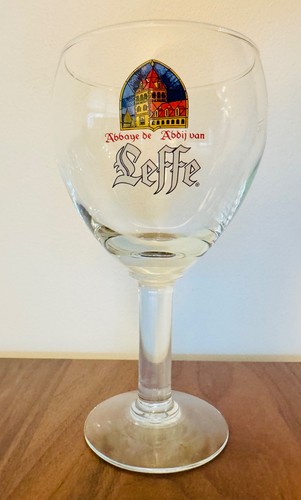 Leffe stemmed beer glass - stemmed,