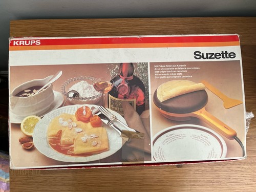 Krups suzette crepe maker - suzette,