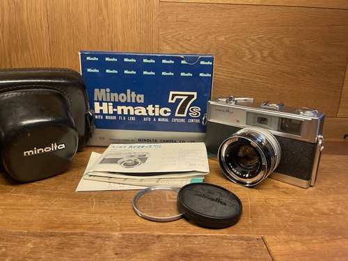 Almost mint box minolta - almost,