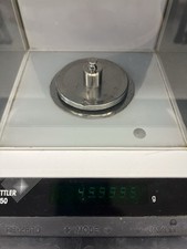 Mettler Toledo AE 50 Balance Works Good. Missing Top Clear Cover