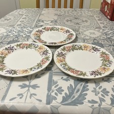 Breakfast / Luncheon Plates 8-5 Inches Rim Approx Country Lane By Paragon