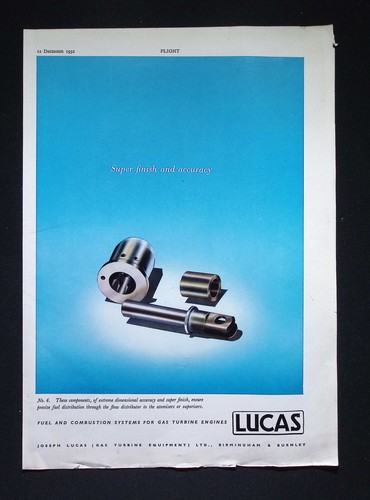 Original 1952 advert lucas - original,