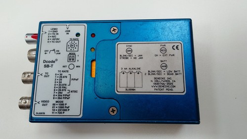 Denecke dcode timecode - dcode,