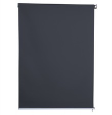 Privacy roller blind 1.0-1.7 m wide x 2.3 m length anthracite shading outdoor