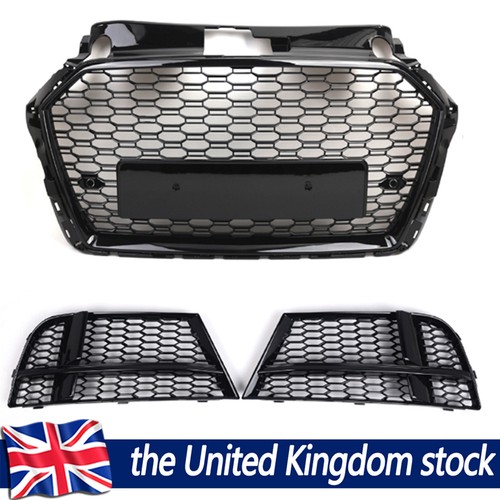 Mesh honeycomb front grille - mesh,
