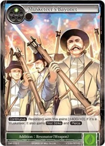 Musketeer bayonet cmf 072 - musketeer's, cmf-072