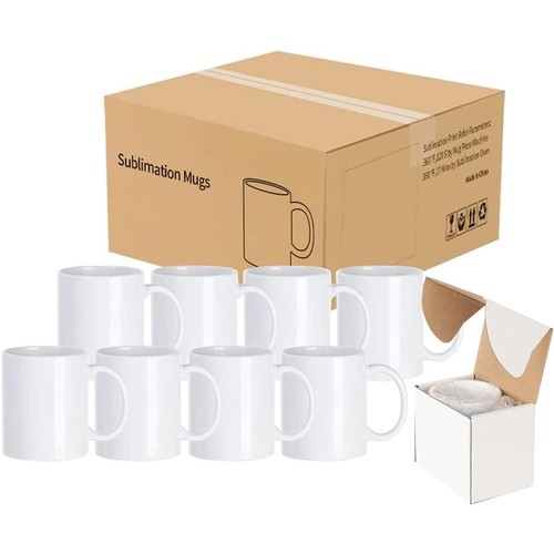 36x sublimation mugs - 36x, white