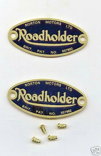 Norton featherbed road holder - featherbed,