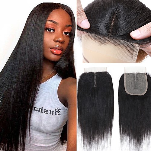 Middle parting lace - middle,