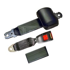 Retracting Lap Seat Belt Black