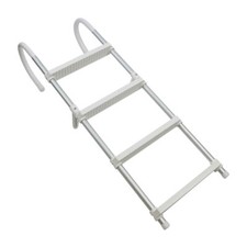 Hook-over Aluminium Boat Boarding ladder 4 steps , Marine