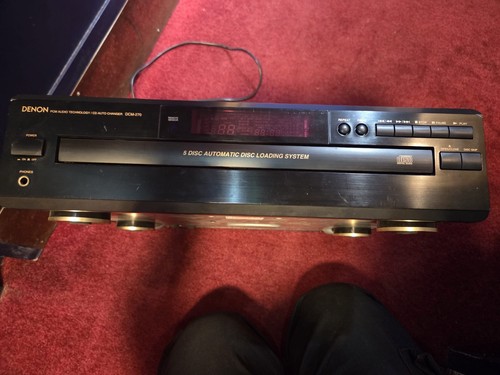 Vintage denon dcm - denon, 5-disc