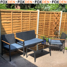 4 Seater Rattan Garden