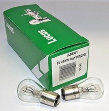 Bulb, Stop/Tail Light, 6v, 21W/5W