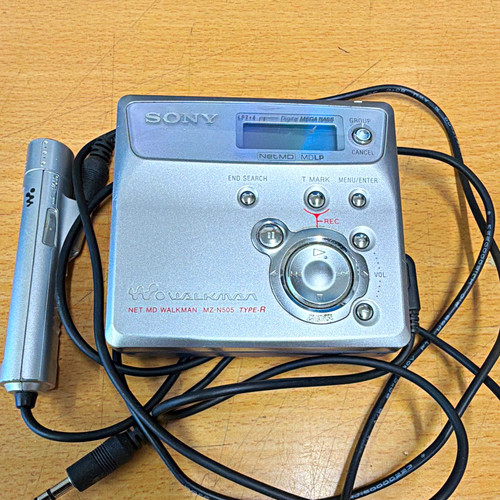 Sony walkman n505 - mz-n505, minidisc