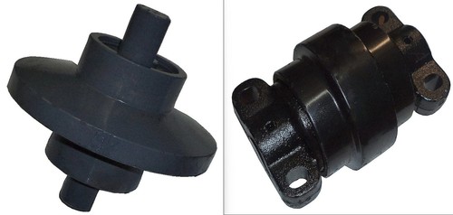 Bottom track roller for pel - track,