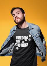 Freedom For Tooting Adult T-Shirt Citizen Smith Wolfie Retro Cool 1970's TV Show