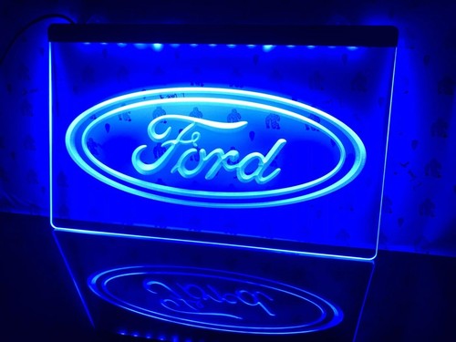 Ford motor led neon sign - ford, light