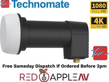 Technomate TM-1 Ultra 0.1dB HD Ready Single HD 3D UHD 4K Ready Satellite LNB