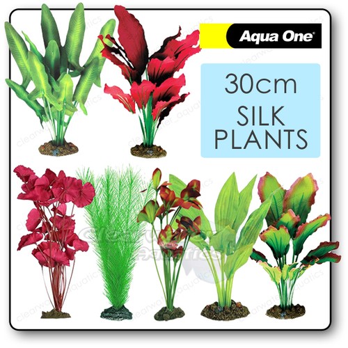 Large artificial aquarium silk - artificial,