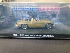 James bond 007 model car, MGB, From The man with the Golden Gun, in case