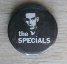 The Specials Terry Hall 1.5" Pin Badge 2 Tone Ska RARE Vintage
