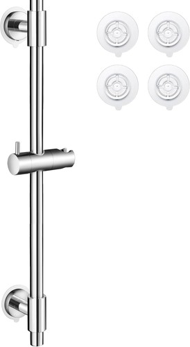 Kes 78cm shower - 78cm, rail