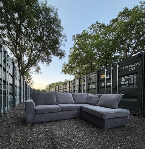 Dfs grey orka corner sofa - dfs,