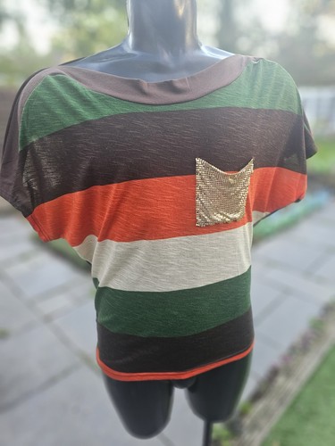Mode retro slouchy striped - retro,