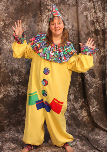 Traditional clown costume - clown,