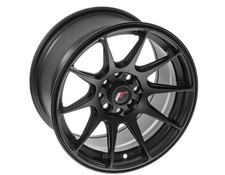 MAZDA MX5 JAPAN RACING JR ALLOY WHEELS. 15 X 8 BLACK. FIT  1989-2005