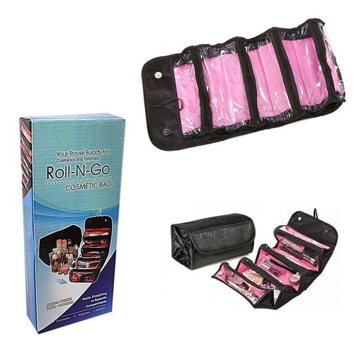 Roll makeup case cosmetic - case,
